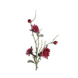 Decoris flor artificial dalia poliéster 5x3x75cm fucsia