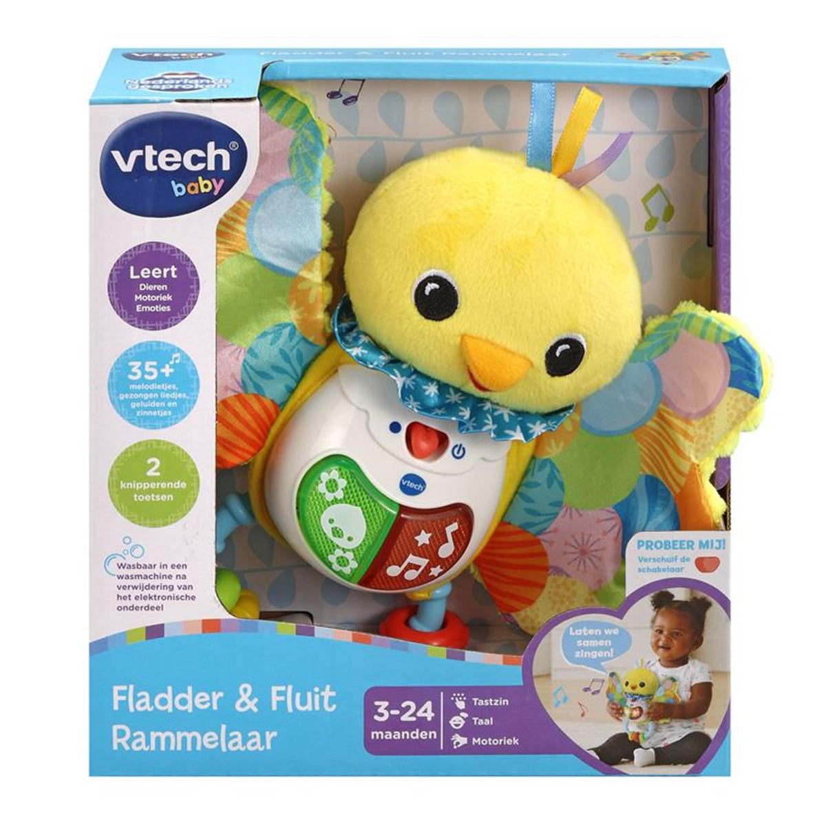 Sonajero de flauta aleteo Vtech