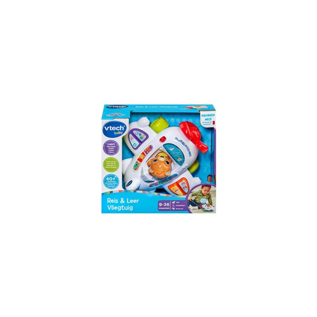 Vtech viaja y aprende avión.