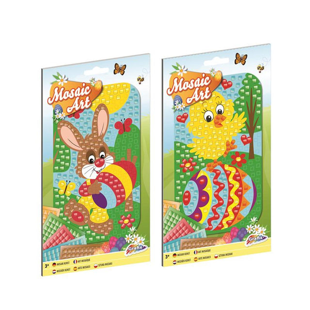 Grafix Mosaico de Pascua arte A5 edad a partir de 3 años