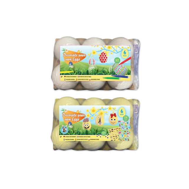 Decora los huevos de Pascua Grafix con pegatinas, 6 uds.