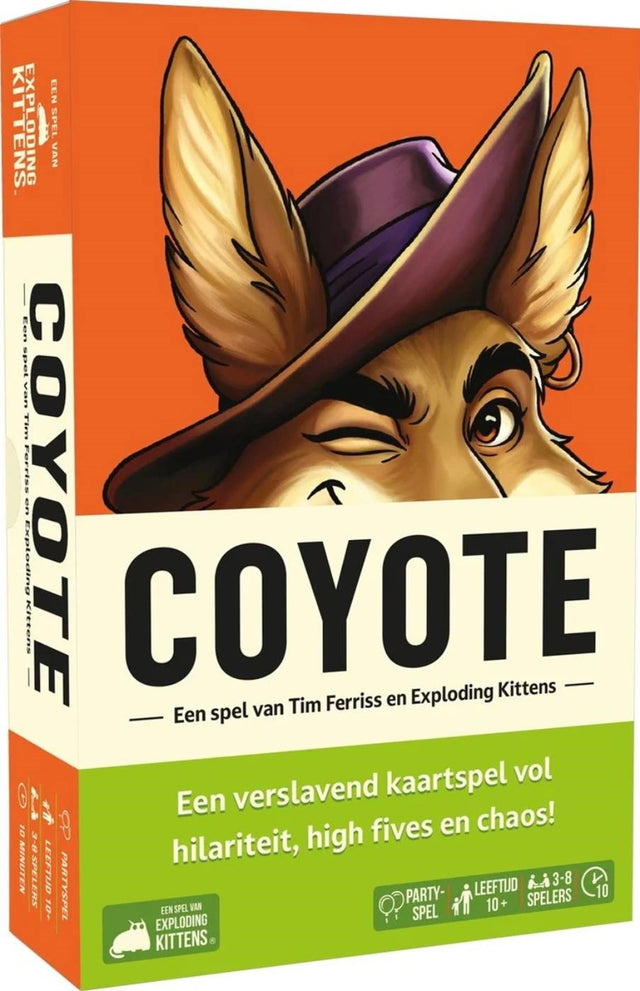 Gatitos explosivos de Asmodee - juego de cartas de fiesta coyote (versión nl)