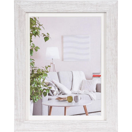 Henzo marco de fotos moderno 15x20cm blanco