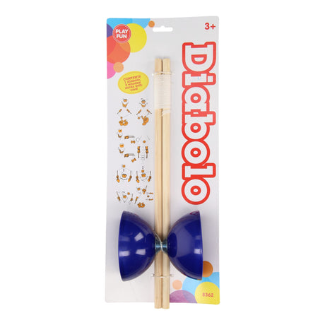 Diábolo Playfun con palos de madera