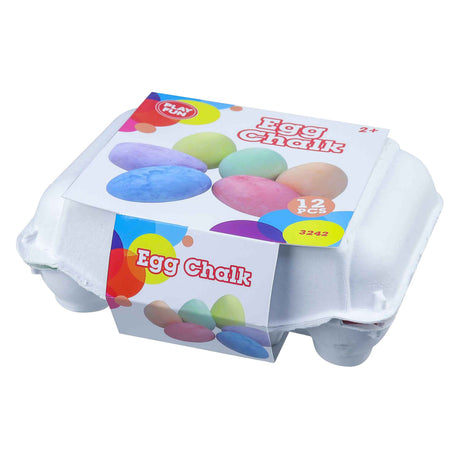 Huevos de tiza Playfun, 12 uds.