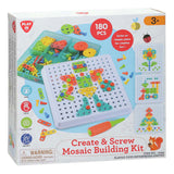 Juego de construcción Playgo mosaico - 180 piezas.