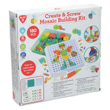Juego de construcción Playgo mosaico - 180 piezas.