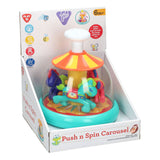 Playgo empuja y gira el carrusel