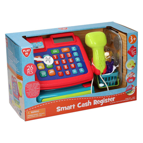 Caja registradora Playgo con accesorios - 26 uds.