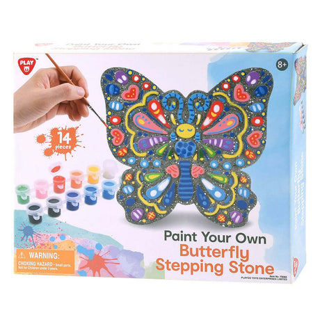Playgo pinta tu propia mariposa de cemento - 14 uds.