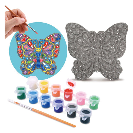 Playgo pinta tu propia mariposa de cemento - 14 uds.