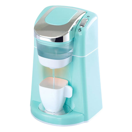 Cafetera Playgo azul con tazas - 4 uds.