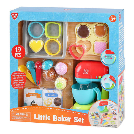 Set de juego del pequeño panadero Playgo - 19 piezas.