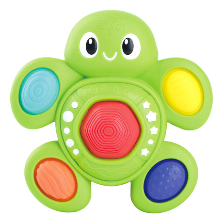 Playgo bebe tortuga sensorial con luz y sonido