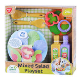 Set de juego de ensalada mixta Playgo - 20 piezas.