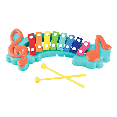 Xilófono Playgo con notas musicales - 3 partes.