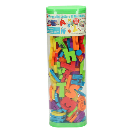Letras y números magnéticos Playgo, 120 uds.