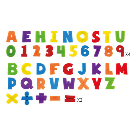 Letras y números magnéticos Playgo, 120 uds.