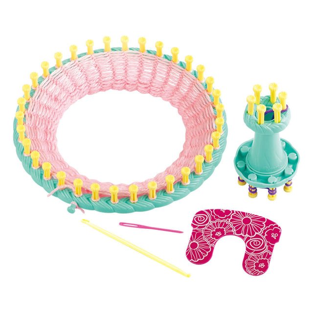 Set de tejido en telar Playgo - 61 piezas.