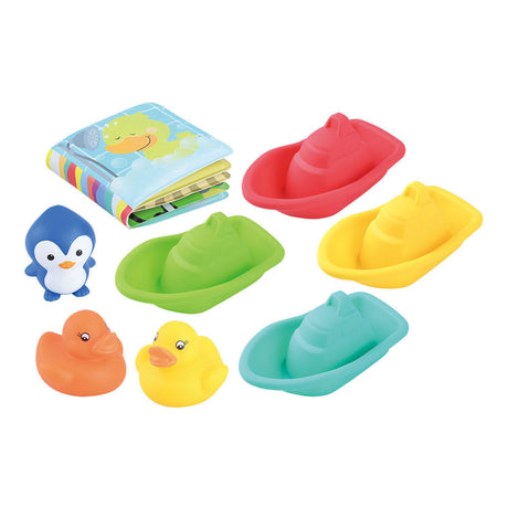 Libro de baño y juguetes de baño Playgo - 8 uds.