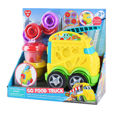 Set de arcilla Playgo food truck - 2 vasijas de barro