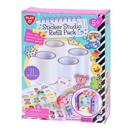 Recambio de pegatinas Play stickers studio, 21 uds.