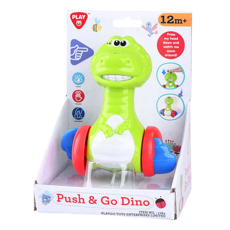 Playgo empuja, ve dinosaurio
