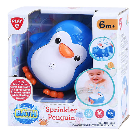 Playgo juguete de baño salpicando pingüino