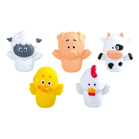 Playgo marionetas de dedo animales de granja - 5 uds.