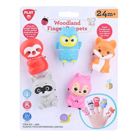 Playgo marionetas de dedo animales del bosque - 5 uds.