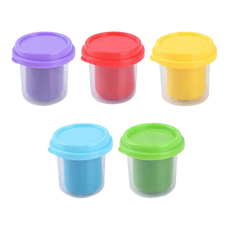 Juego de arcilla Playgo 5 colores - 5x113gram