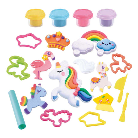 Playgo Clay Play Set Unicornio: vasijas de barro creativas para niños.