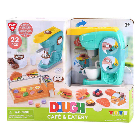 Playgo Clay Play Set Lunchroom: vasijas de barro creativas para niños.