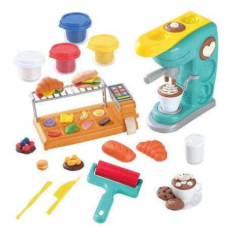Playgo Clay Play Set Lunchroom: vasijas de barro creativas para niños.