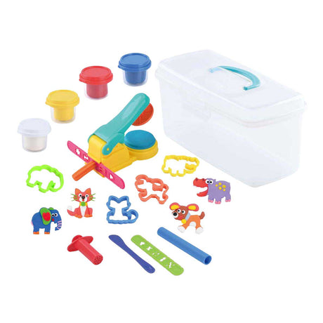 Set de arcilla maleta taller Playgo - 4 vasijas de barro