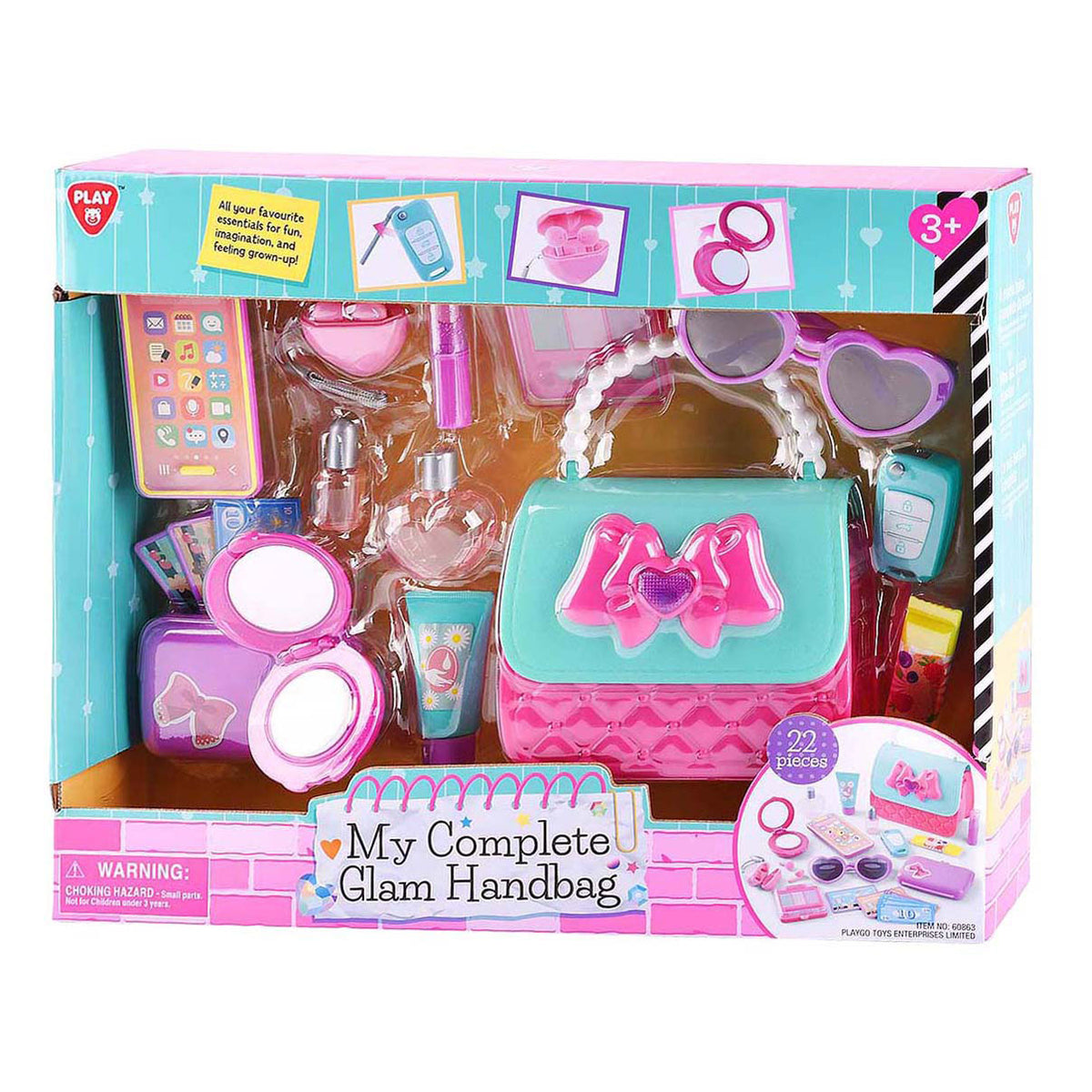 Playgo glam handtas - 22dlg.
