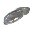 Bandeja de catering aluminio ovalada 45x29 cm (10 piezas)