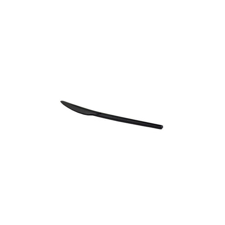 Cuchillo caña de azúcar blanco c-pla 16,5 cm. caja (1000 piezas)