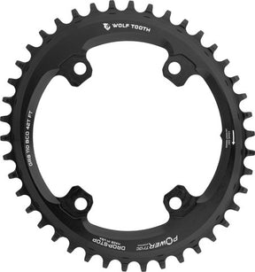 Plato elíptico 110 bcd asimétrico de 4 brazos Wolf Tooth Components para shimano grx