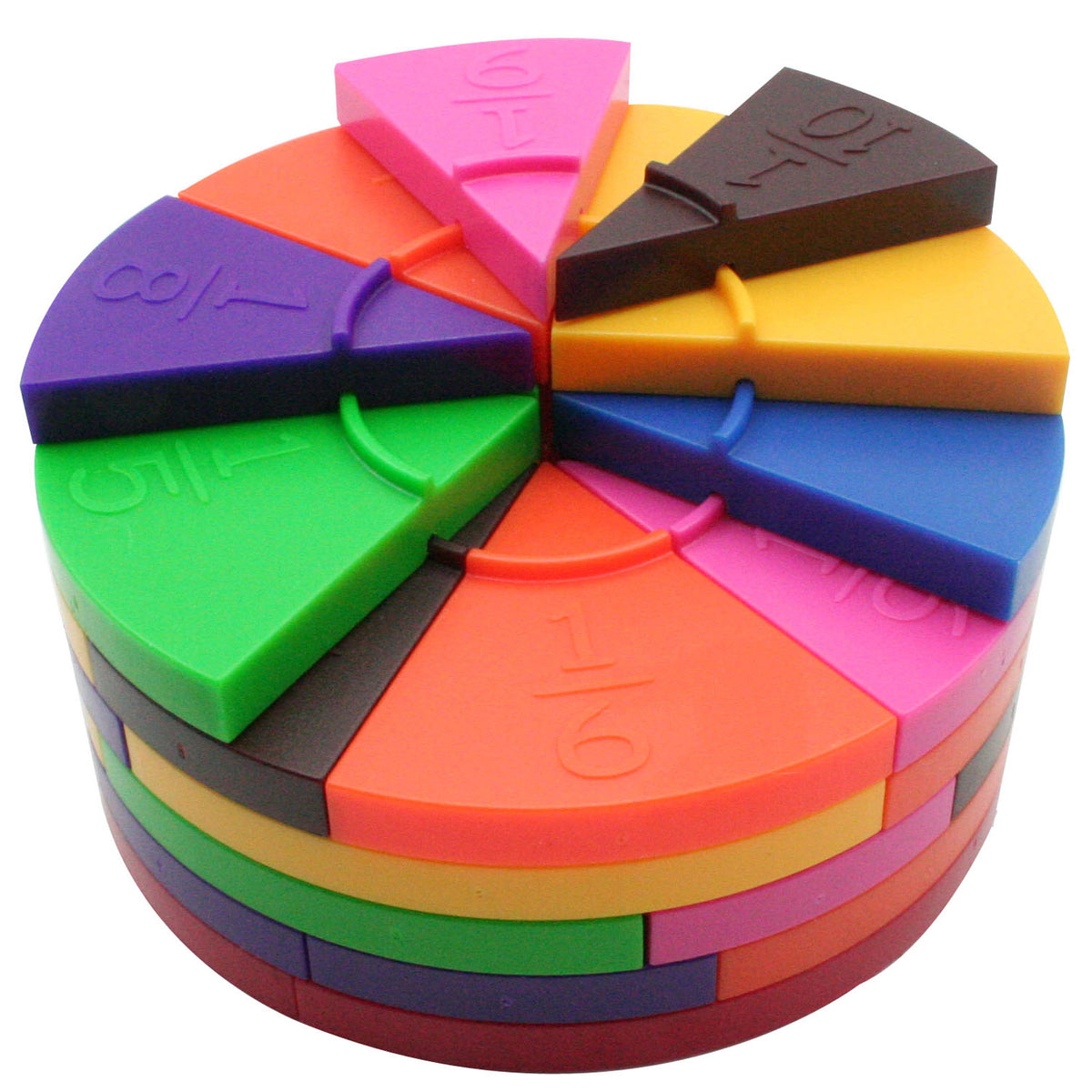 Juego circular de fracciones de pesca Albatros, 72 uds.