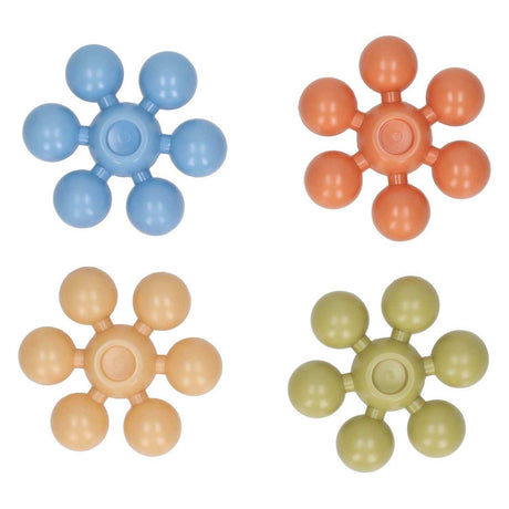 Conectores de colores en forma de estrella - 20 uds.