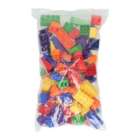 Bloques de construcción de colores, 90 uds.