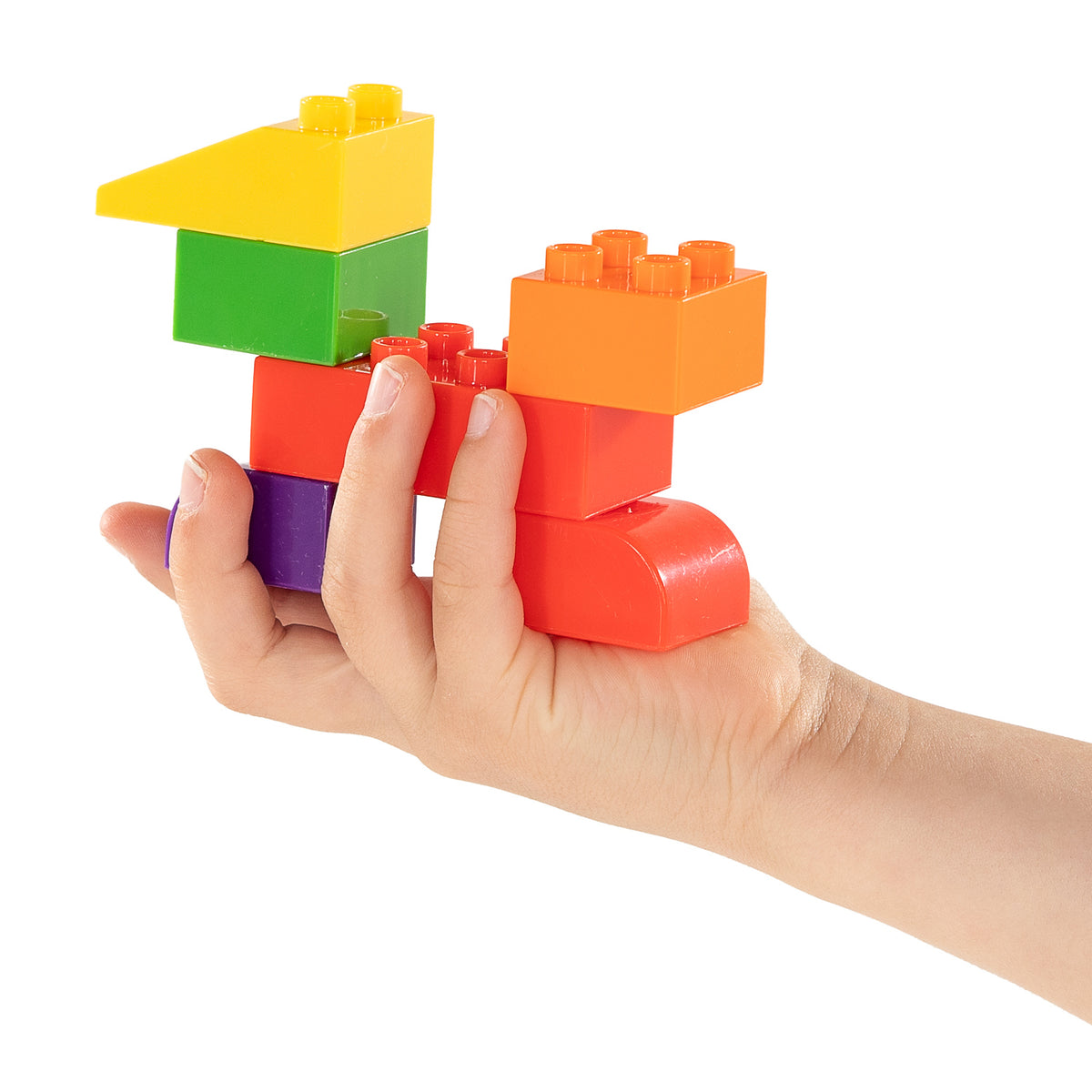 Bloques de construcción de colores, 90 uds.