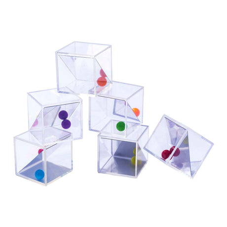 Bloques de espejos transparentes Lobbes - 5 cm - 18 piezas -