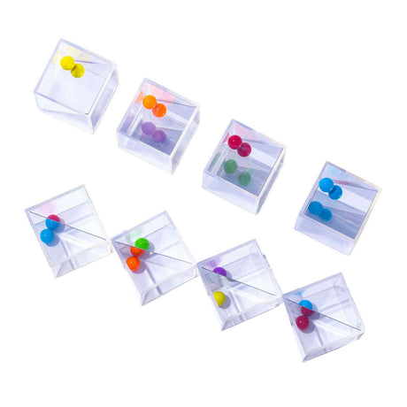 Bloques de espejos transparentes Lobbes - 5 cm - 18 piezas -