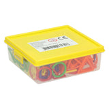 Geoenlaces coloridos - 180 uds.