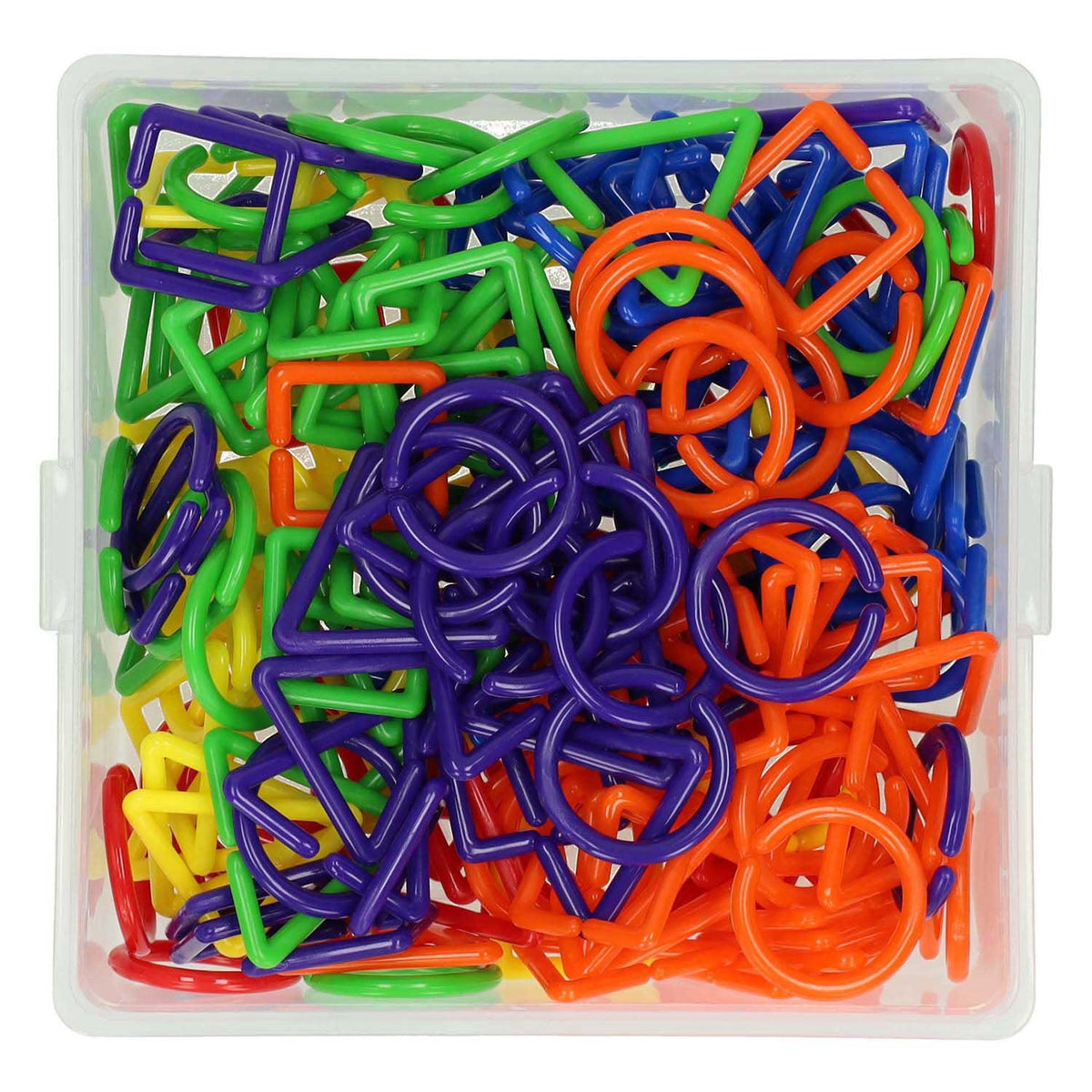 Geoenlaces coloridos - 180 uds.