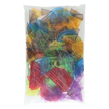 Círculo de fracción transparente - 228 partes
