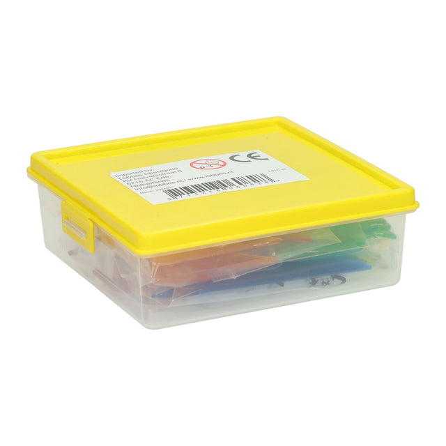 Tangrams transparentes - 84 uds.