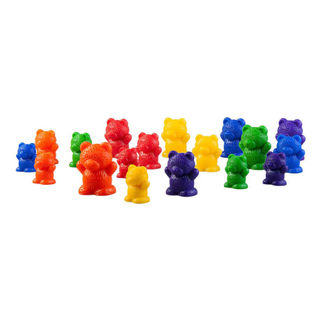 Set de clasificación de lobbes con 6 cuencos de colores.